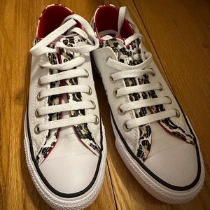 NWOT Converse Chuck Taylor All Star Double Upper Leopard - Ox